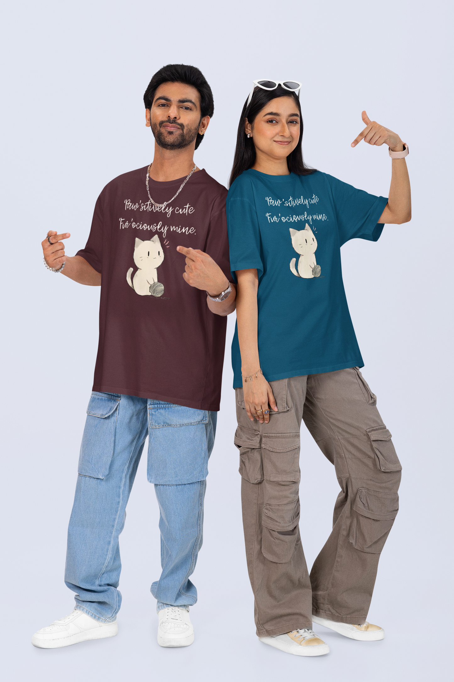 Paw-sitively Cute | Oversized TShirt | Unisex