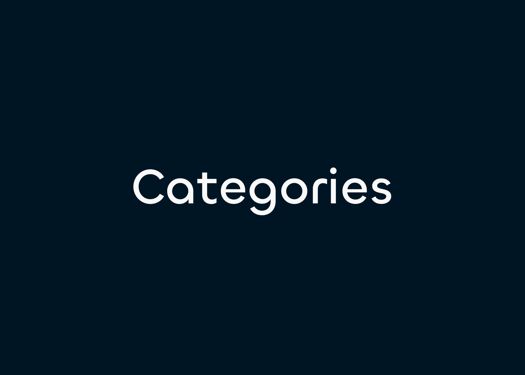 Categories