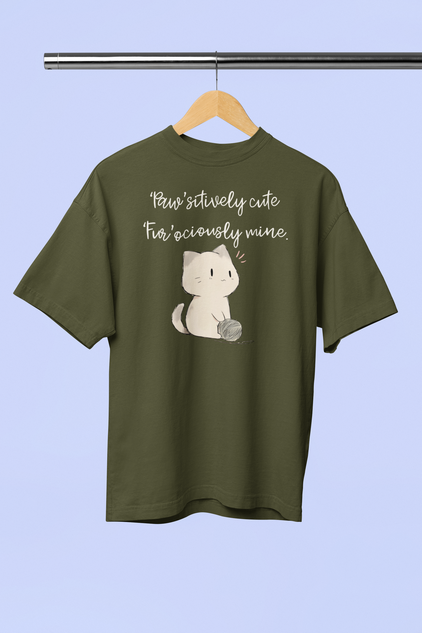 Paw-sitively Cute | Oversized TShirt | Unisex