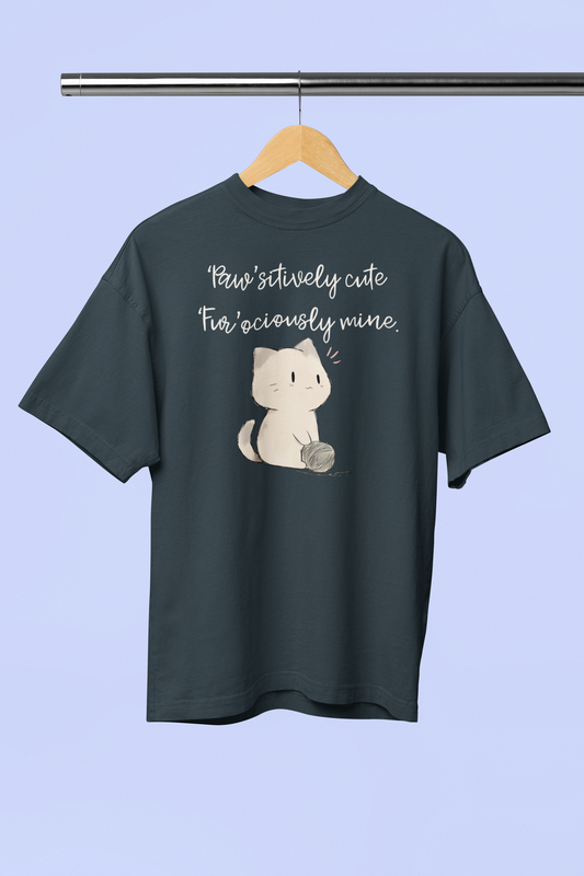 Paw-sitively Cute | Oversized TShirt | Unisex